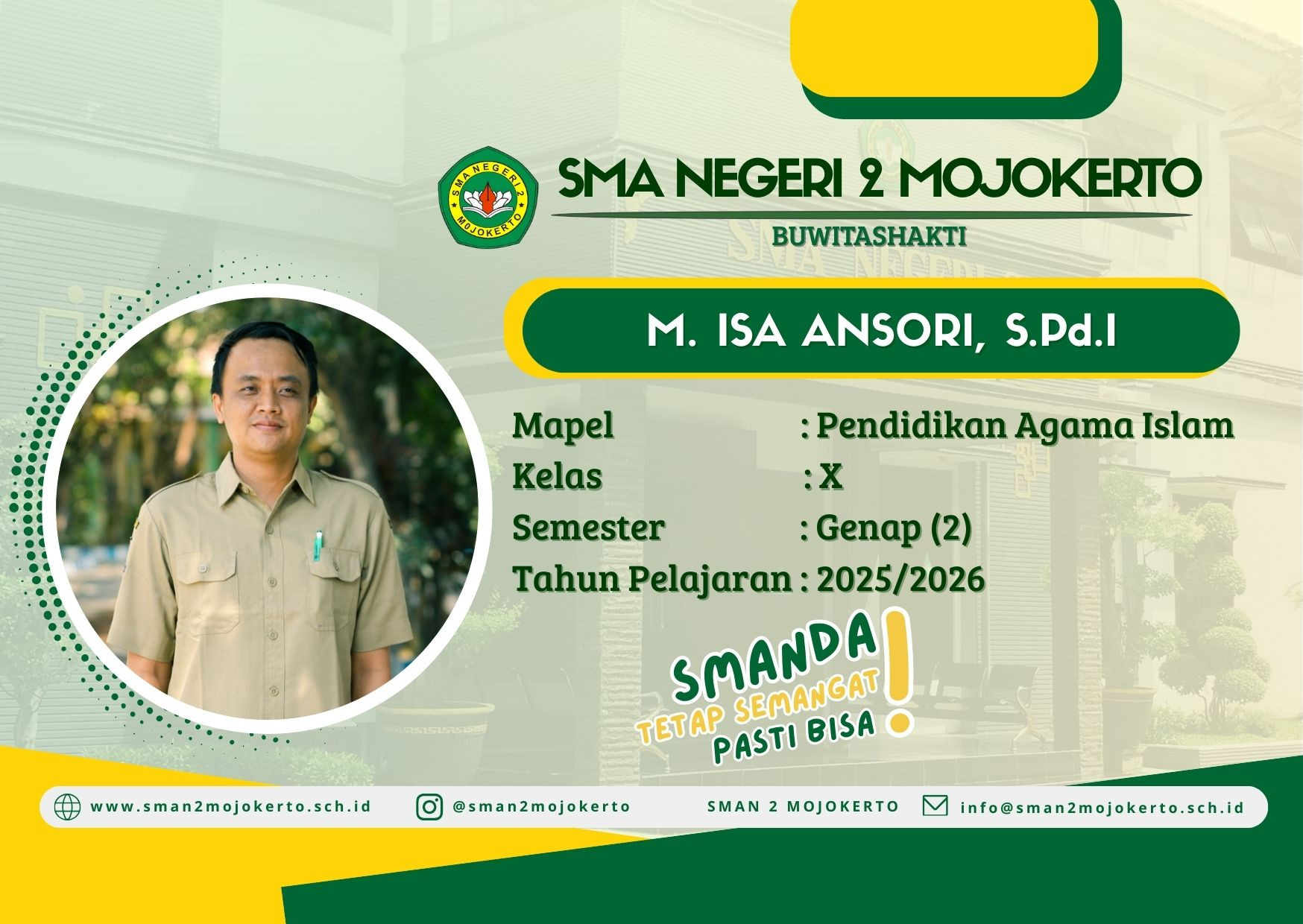 PENDIDIKAN AGAMA ISLAM GENAP X