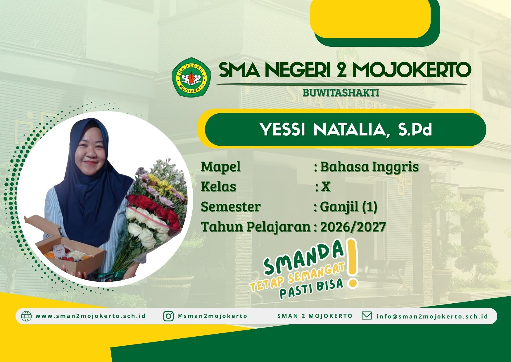 2026/2027 BHS INGGRIS KELAS X SEMESTER 1