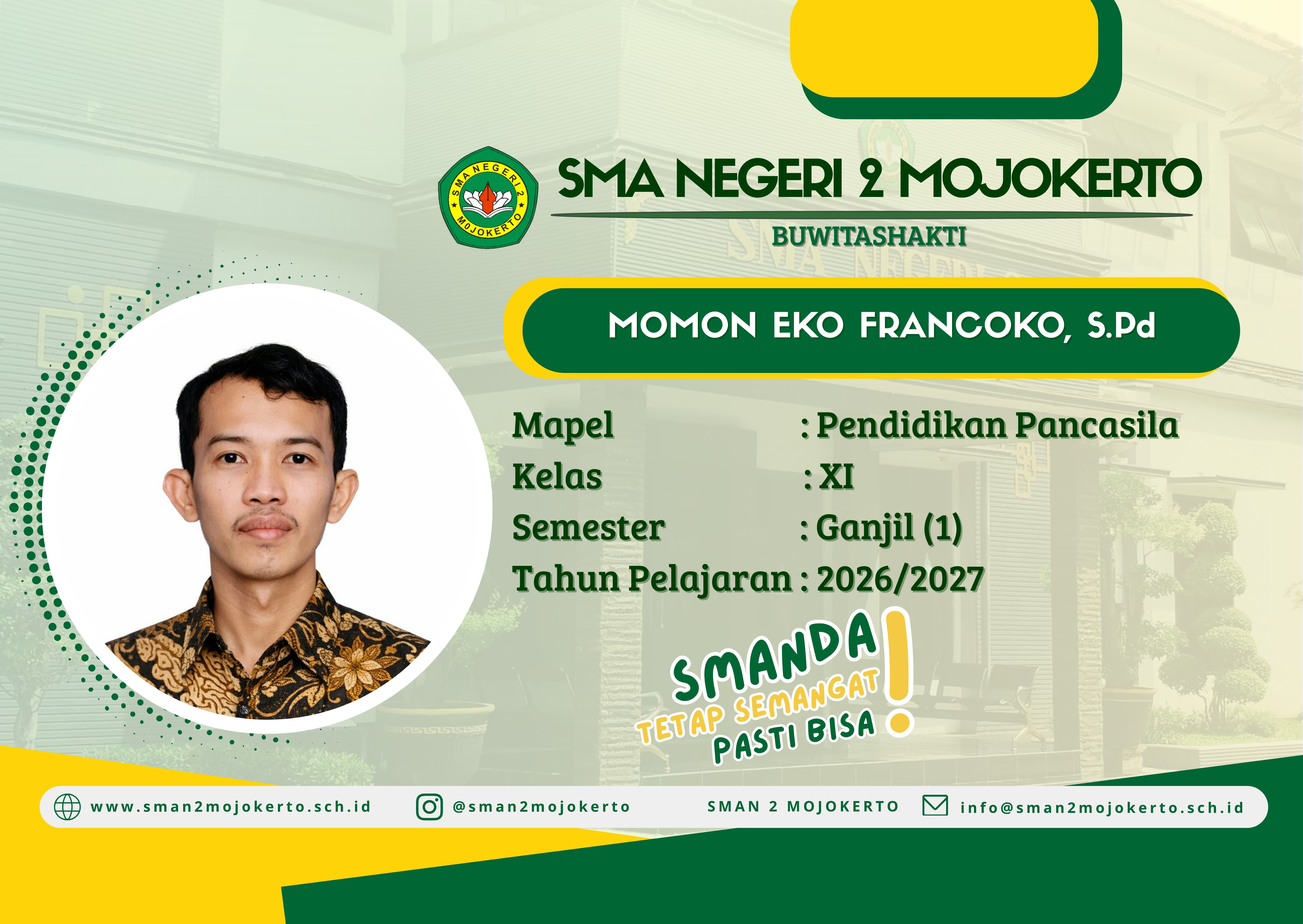 2026/2027 PENDIDIKAN PANCASILA KELAS XI SEMESTER 1
