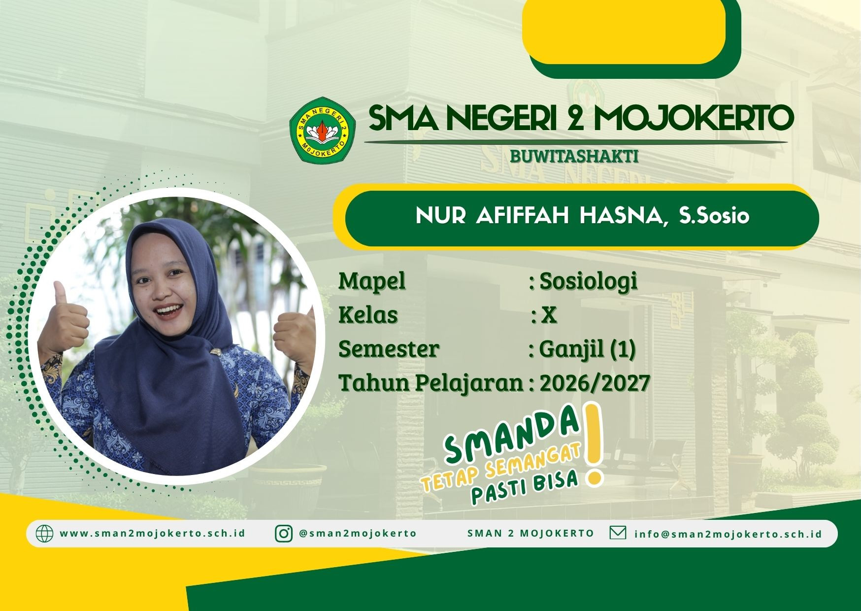 2026/2027 SOSIOLOGI KELAS X SEMESTER 1