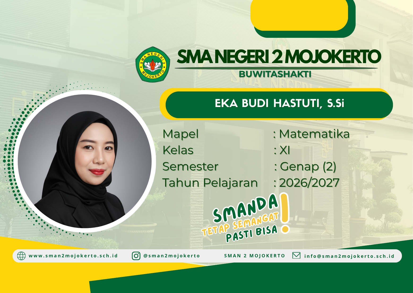 2026/2027 MATEMATIKA KELAS XI SEMESTER 2