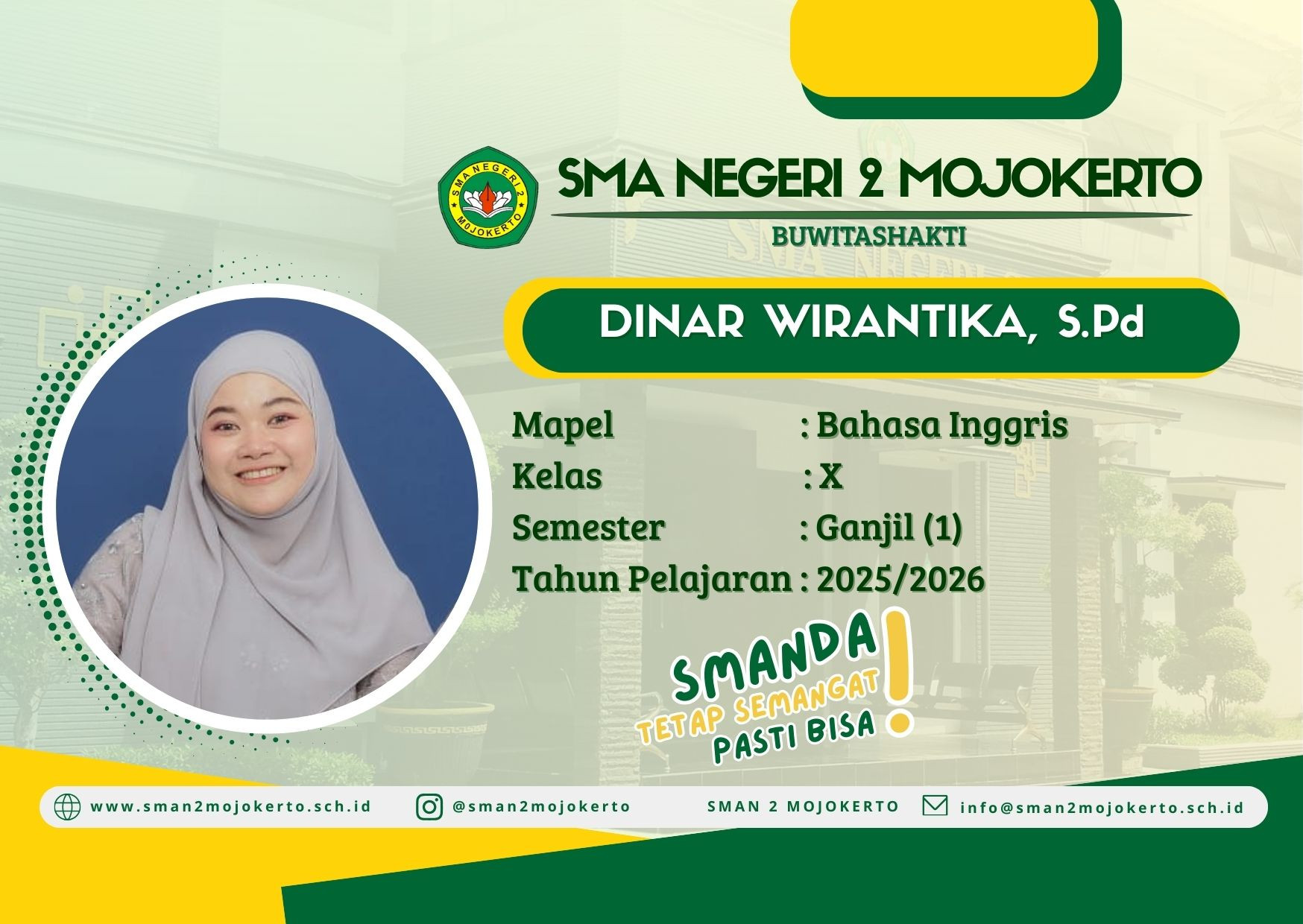 BAHASA INGGRIS X SEMESTER 1