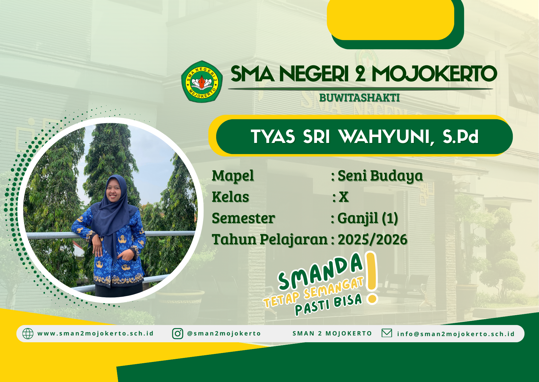 SENI BUDAYA X SEMESTER 1