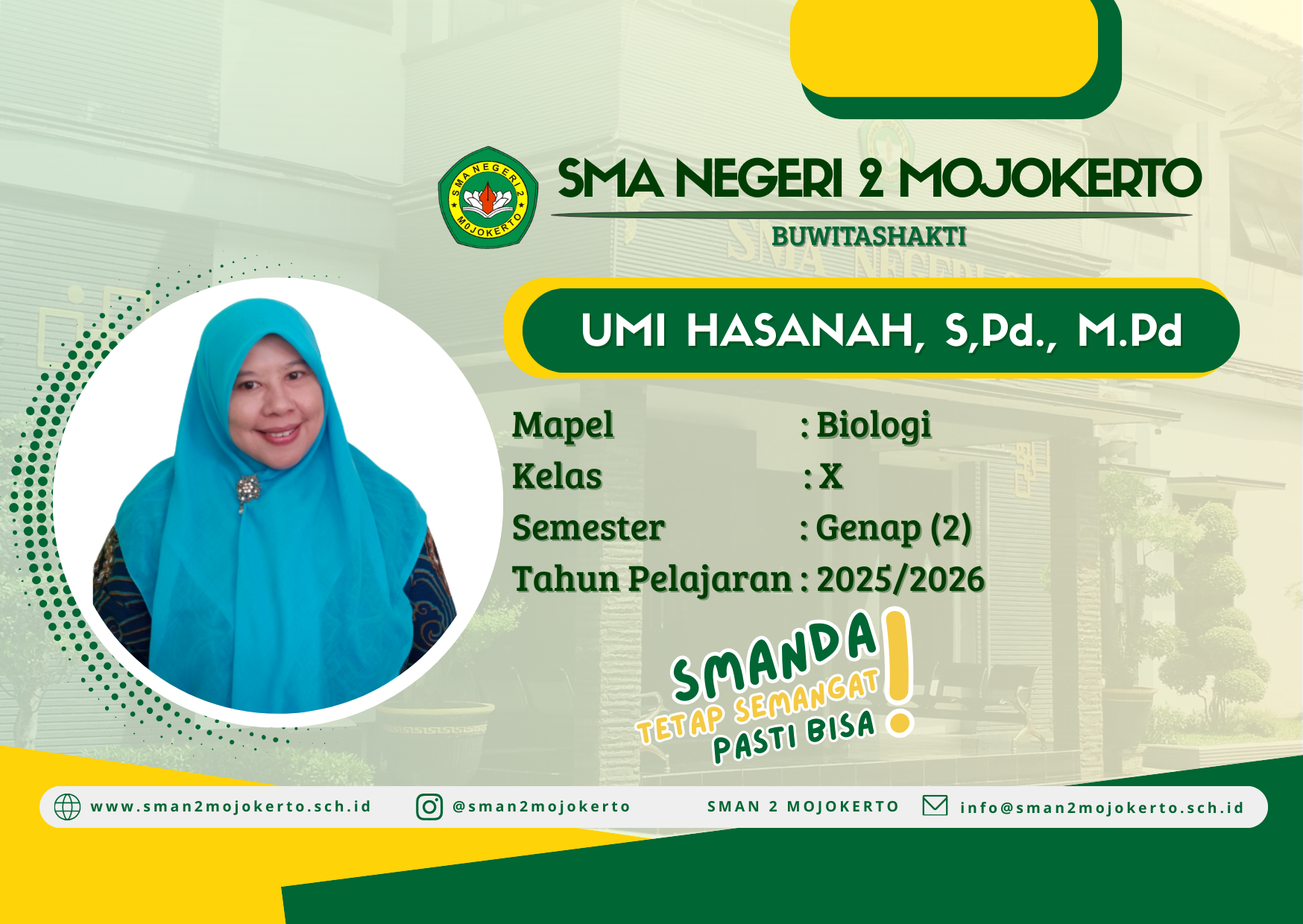 BIOLOGI X SEMESTER GENAP