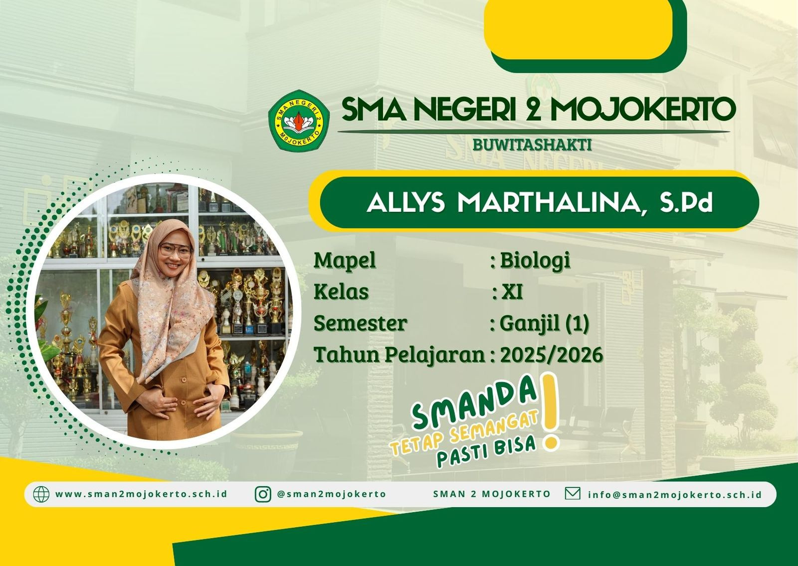 BIOLOGI  XI SEMESTER GANJIL